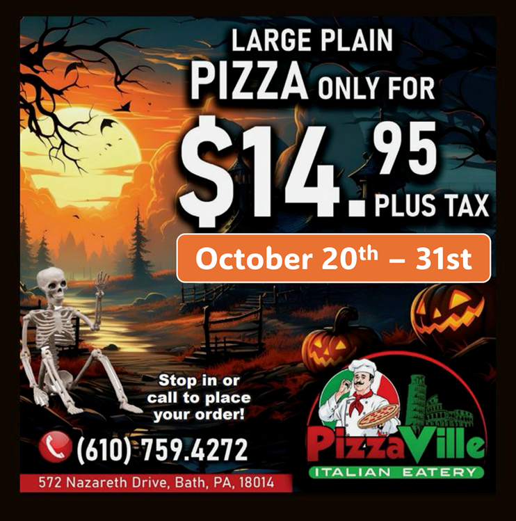 pizzaville halloween